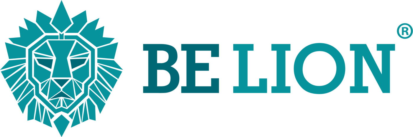 BE LION logo